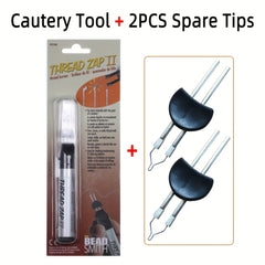 Fly Tying Cautery Tool with Spare Tips Fishing Accessories