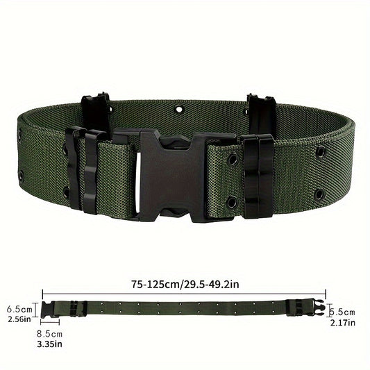 Nylon Canvas Belt For Outdoor Sports Woven Belt