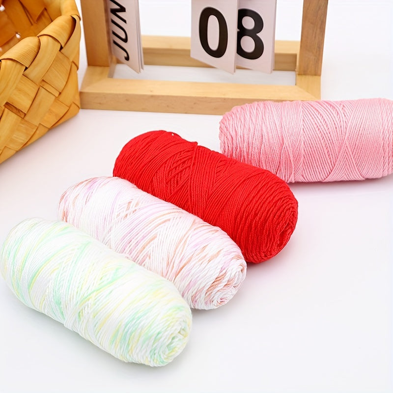 10pcs Crochet Yarn 50g 4 ply Assorted Colors Acrylic Skeins