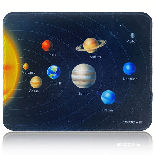 EXCOVIP Solar System Anime Mouse Pad Non-slip Learning Office Collecti
