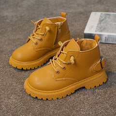Kids Ankle Boots Zipper Non Slip Comfortable Travel Boots