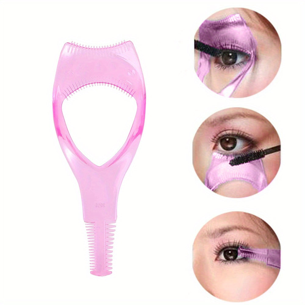 Eyelash Tool with Eyeliner Template Stencil and Comb