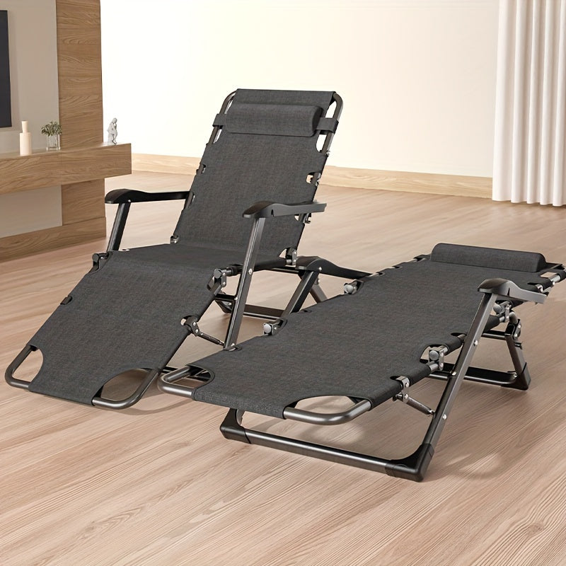 Recliner Folding Chair 2 in 1 Single Person Bed