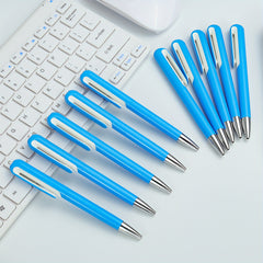 16pcs Plastic Ballpoint Pen Body for Students and Professionals - Black Ink