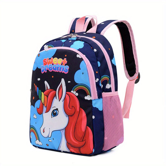 Colorful Cartoon Schoolbags Primary School Students Backpacks