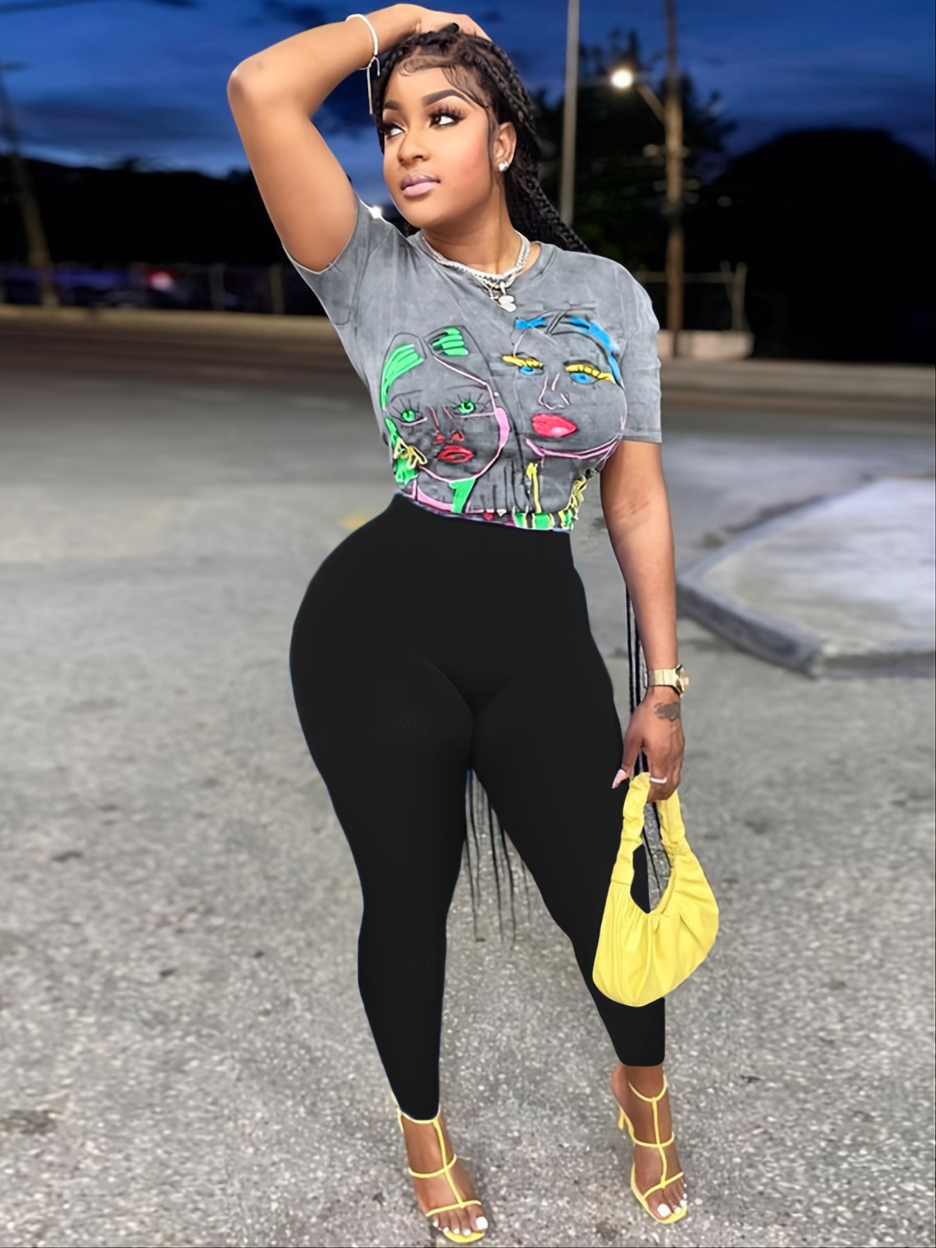  High Waist Skinny Pants With Pocket Women's 