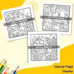 Whimsical Forest Creatures Coloring Book