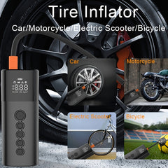 Portable Air Compressor 150 PSI for Car Tires Bicycles Balls