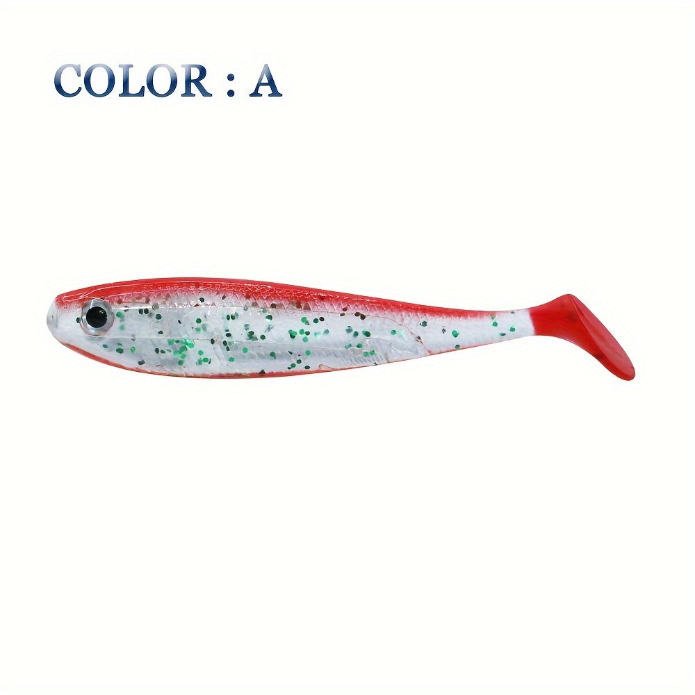 2pcs 12g T Tail Soft Fishing Lures Artificial Wobblers Fishing Tackle