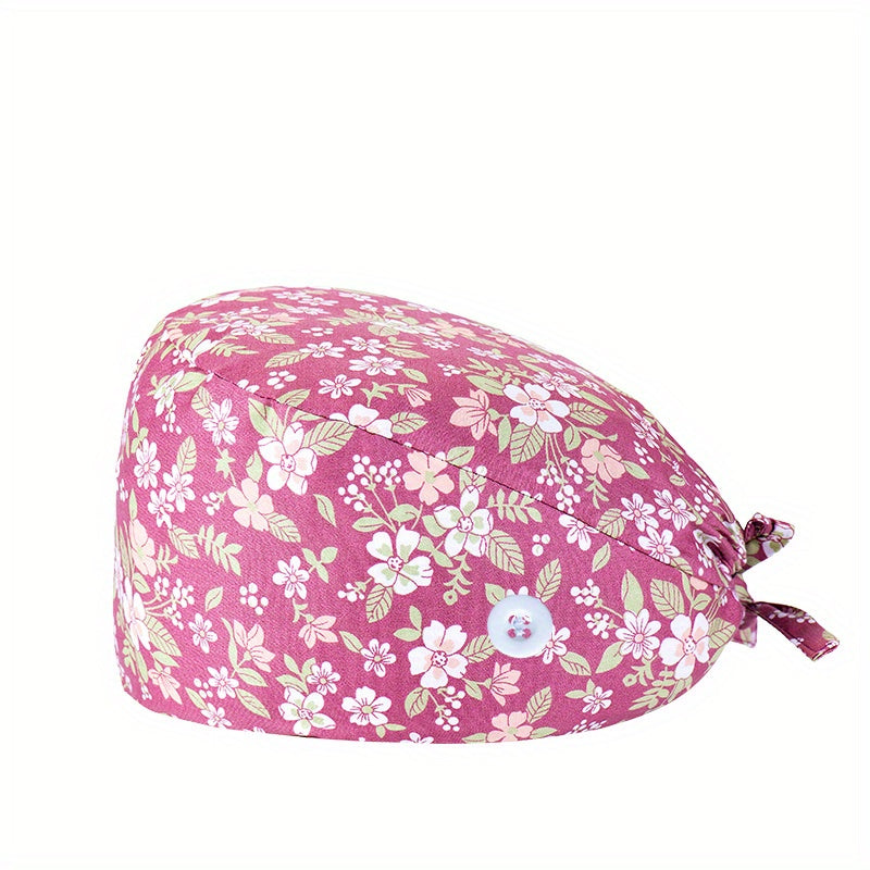 Cartoon Adjustable Work Cap For Women Animal Printed Working Hat