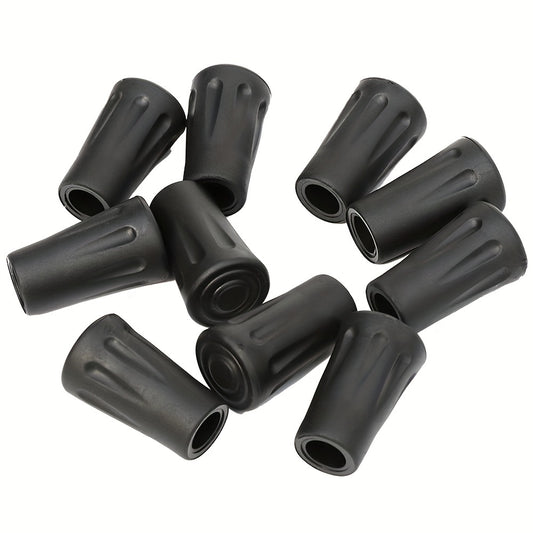 5pcs Skiing Pole Protective Cover Non slip Rubber Cover For Mountaineering Pole