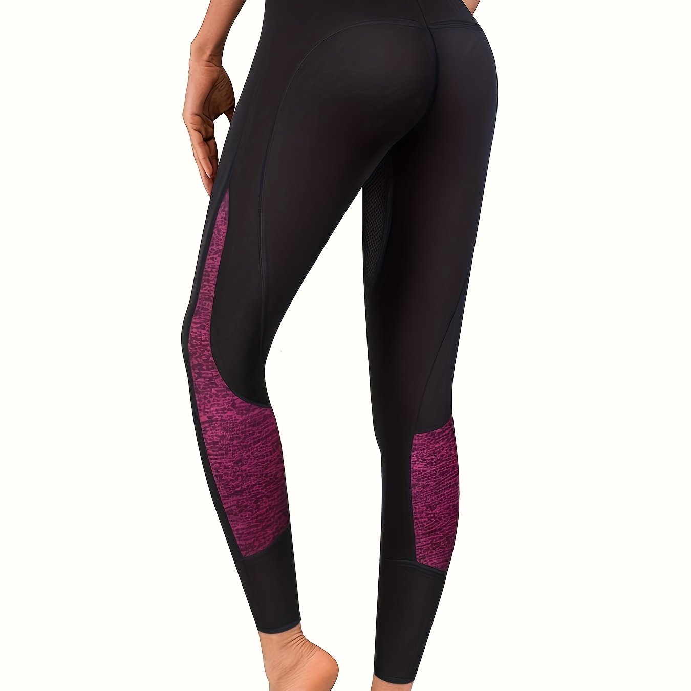 High Waist Sauna Leggings Workout Pants With Zippered Pocket