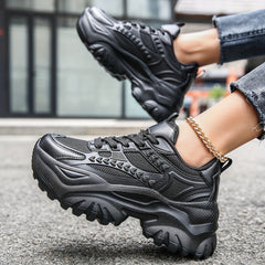 Women's Chunky Running Sneakers Non Slip Platform Sports Shoes