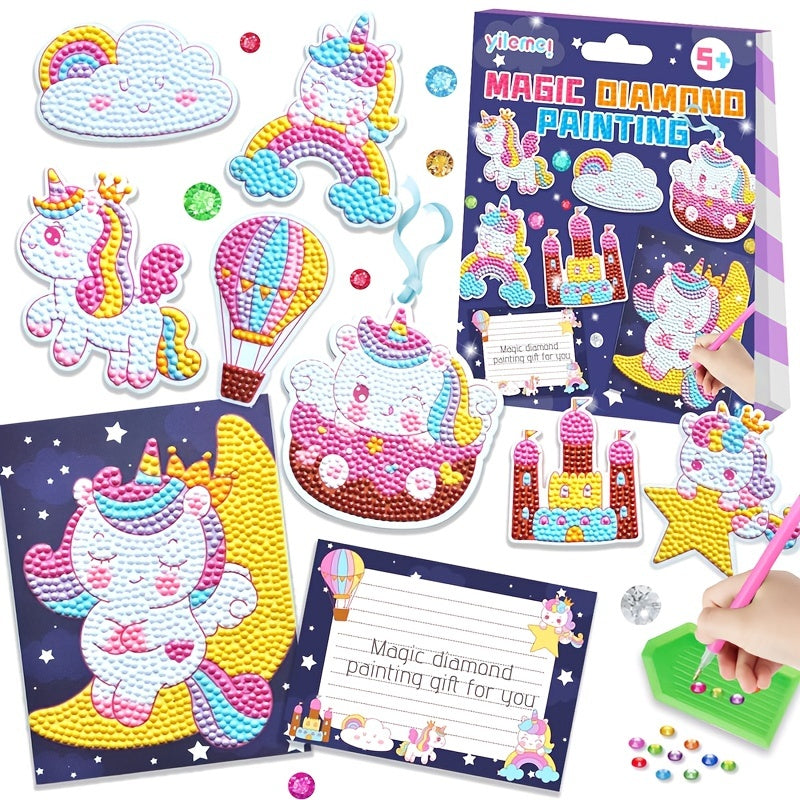 DIY Gemstone Art and Crafts Kit for Kids 6-12 Age