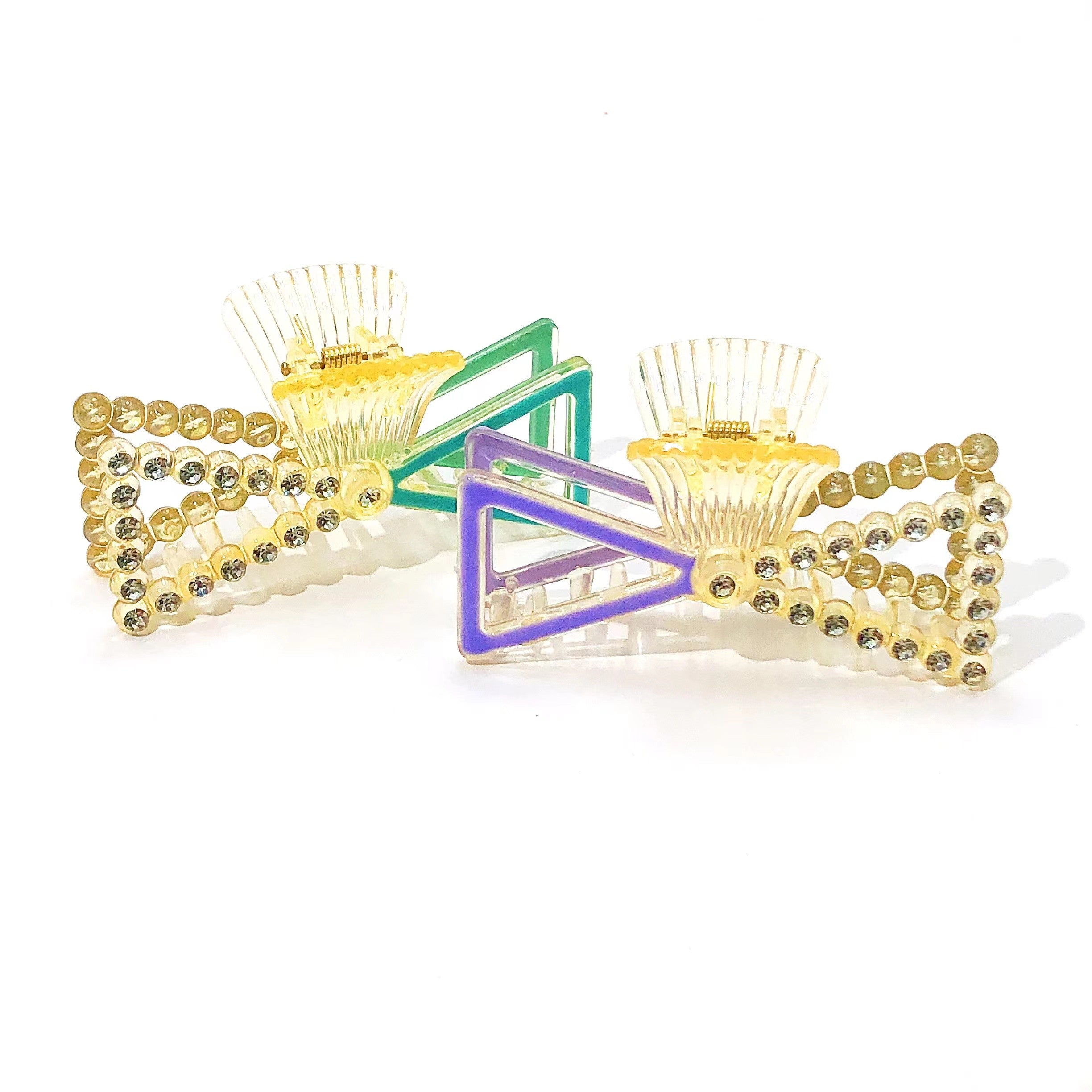 Crystal Rhinestone Hair Claw Ladies Hair Clip Bohemia Style