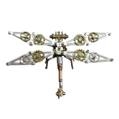 3D Metal Dragonfly Steampunk Puzzle DIY Insect Model
