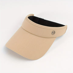 Solid Visor Hat Casual Sunshade Sports Golf Baseball Cap Unisex Lightweig...