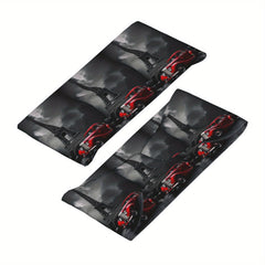 Paris Eiffel Tower & Vintage Car Sports Headband