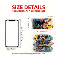 800-1500pcs Small Building Blocks Educational Toys