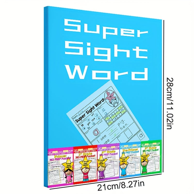 Sight Word Workbook - 220 Reading Exercises
