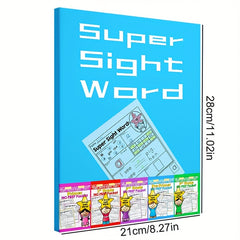 Sight Word Workbook - 220 Reading Exercises