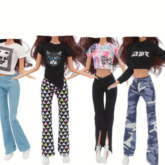Geometric & Camo Pants for 1/6 Dolls