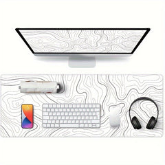High Rubber Gaming Mouse Pad Abstract Texture Lines