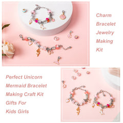 Charm Bracelet Making Kit Jewelry Making Supplies Beads Set