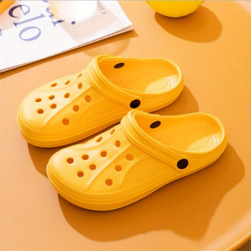 Women's Hollow Out Clogs Non Slip Slide Shoes