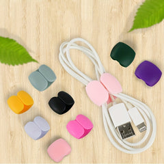 10pcs Travel Cable Organizers for Data and Earphone Cables