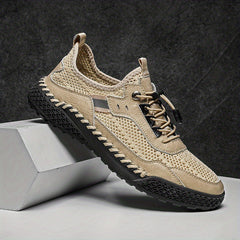 Men's Casual Non Slip Sandals With Adjustable Shoelaces