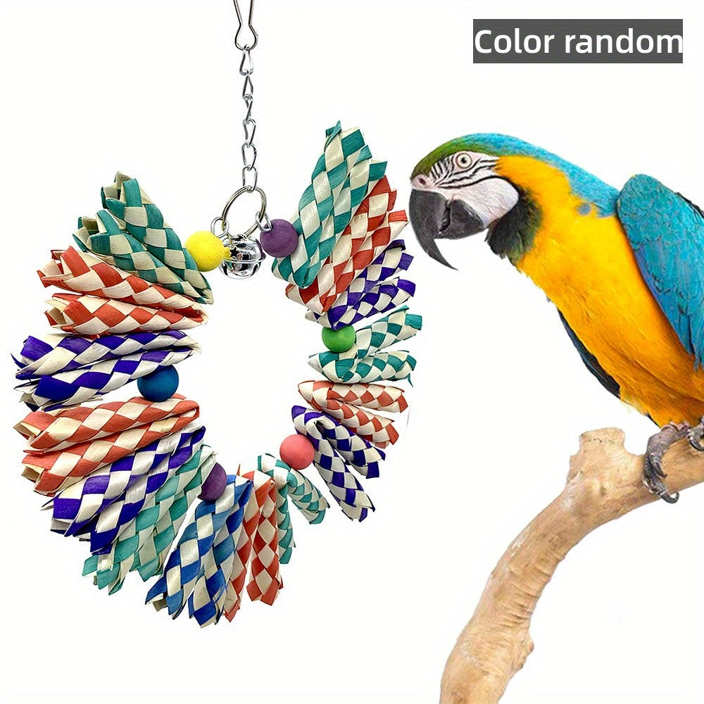 Bird Toy Shredder for Parrots Lovebirds Conures Cockatiels