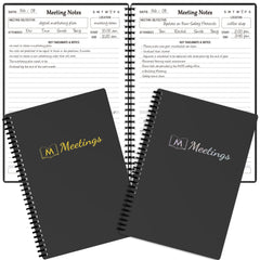 Meeting Notebook For Work Action Items Planner Office Business Notes Organizer