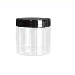 1pc Big Round PET Plastic Jars with Lids