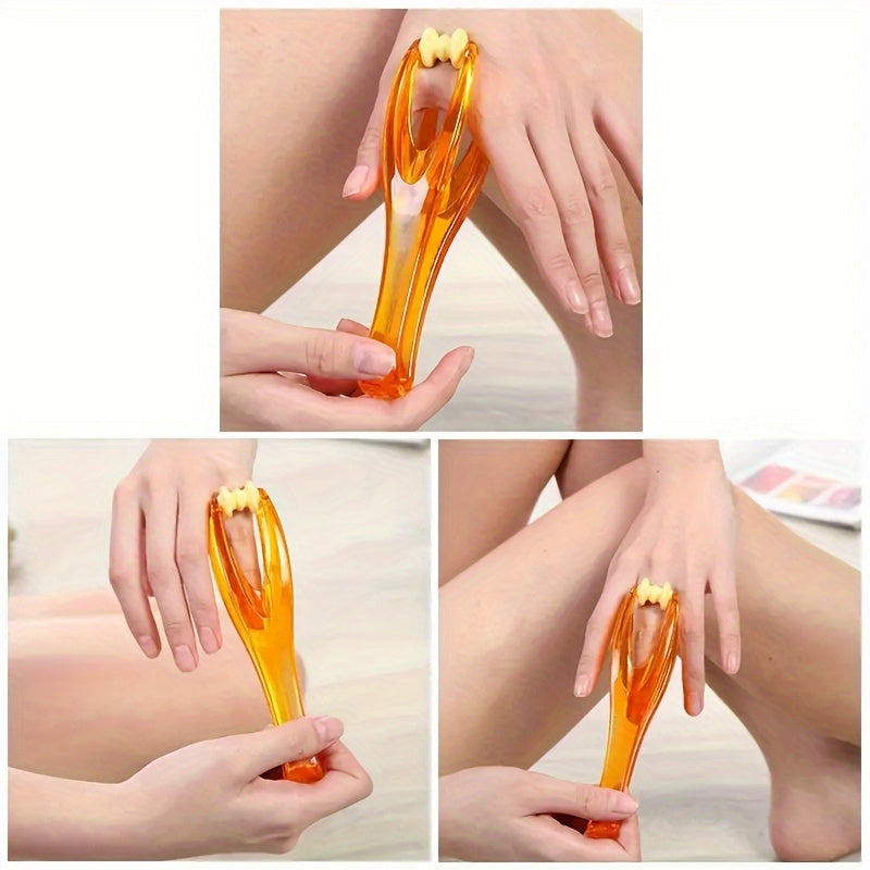 Handheld Finger Joint Acupoint Roller Massager for Relaxation