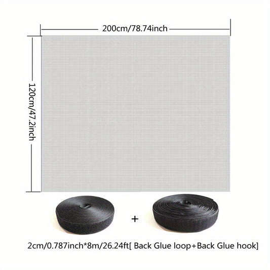 Magic Sticker Window Screen Mesh Anti-Mosquito Net