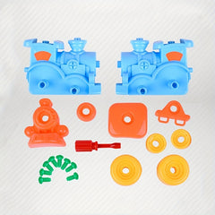 Kids' Locomotive Christmas Puzzle Toy Gift
