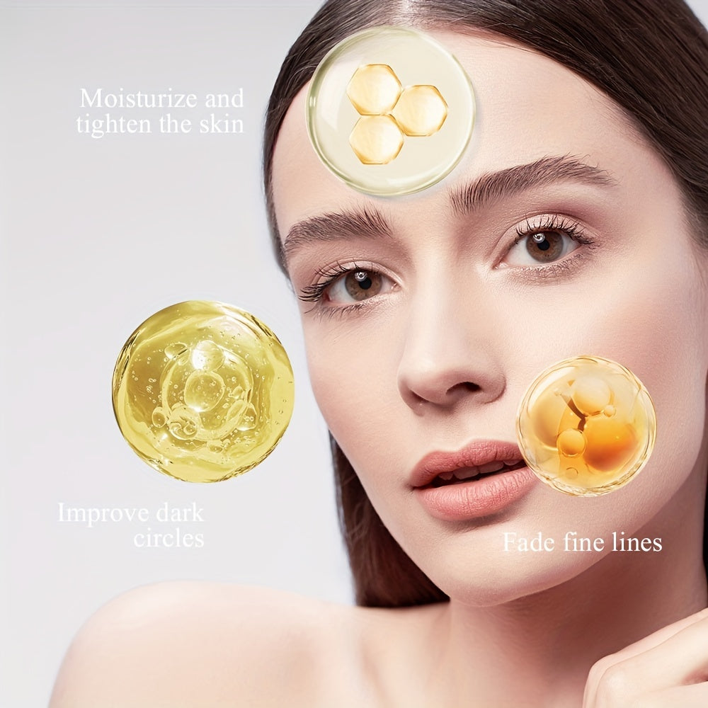 60Pcs Red Pomegranate Sakura Hyaluronic Acid Eye Gel Patch