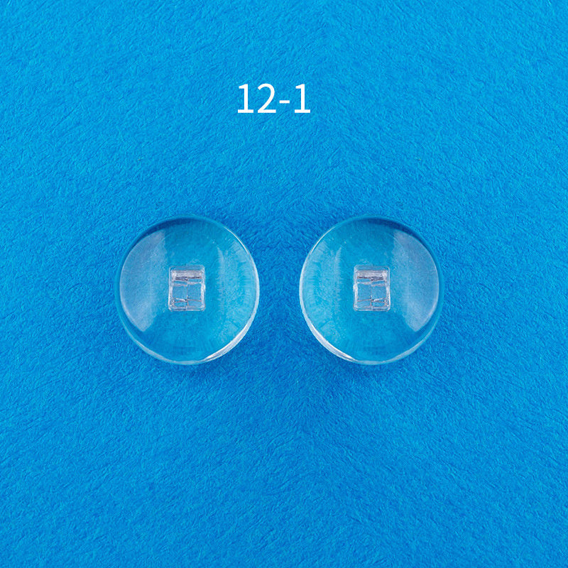 10 Pairs OOLVS Transparent Nose Pads for Glasses