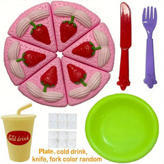 Birthday Cake Pretend Play Set for Kids