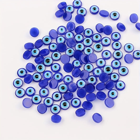 50pcs Resin Eye Of The Devil Beads for DIY Jewelry Making