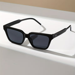 Rectangular Frame Cat Eye Sunglasses Classic Sunshade Outdoor Eyewear