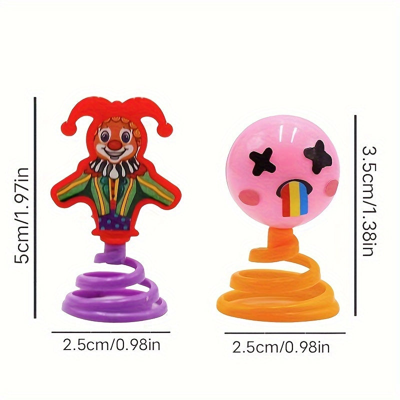 Assembly Spring Toy Trick Funny Creative Strange Toy Bounce Elf