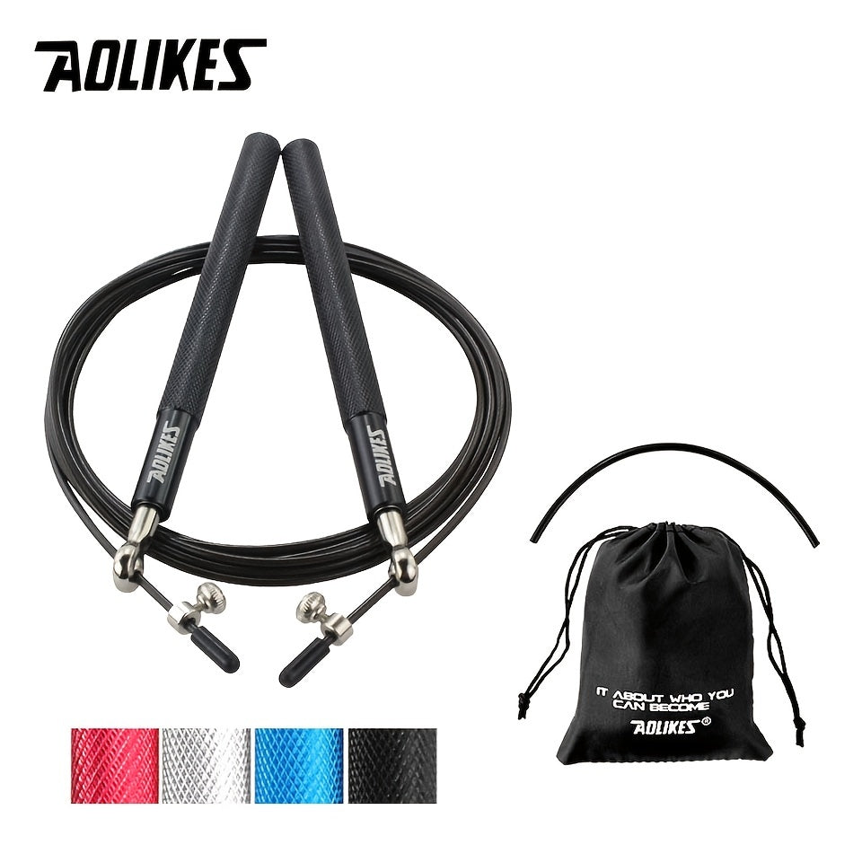 Adjustable Steel Jump Rope for Home Fitness - Boosts Cardio and Endurance