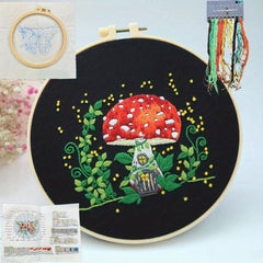 Cross Stitch Kit for Beginners Adults - Embroidery Starter Set