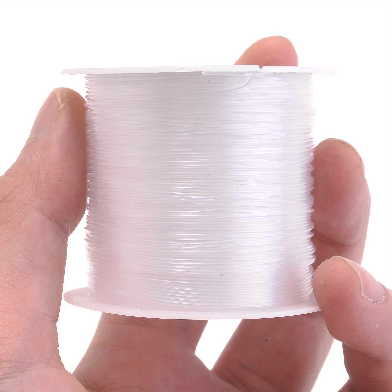 0.8mm Transparent Fish Line Non-Stretch Beading Thread for Jewelry Making