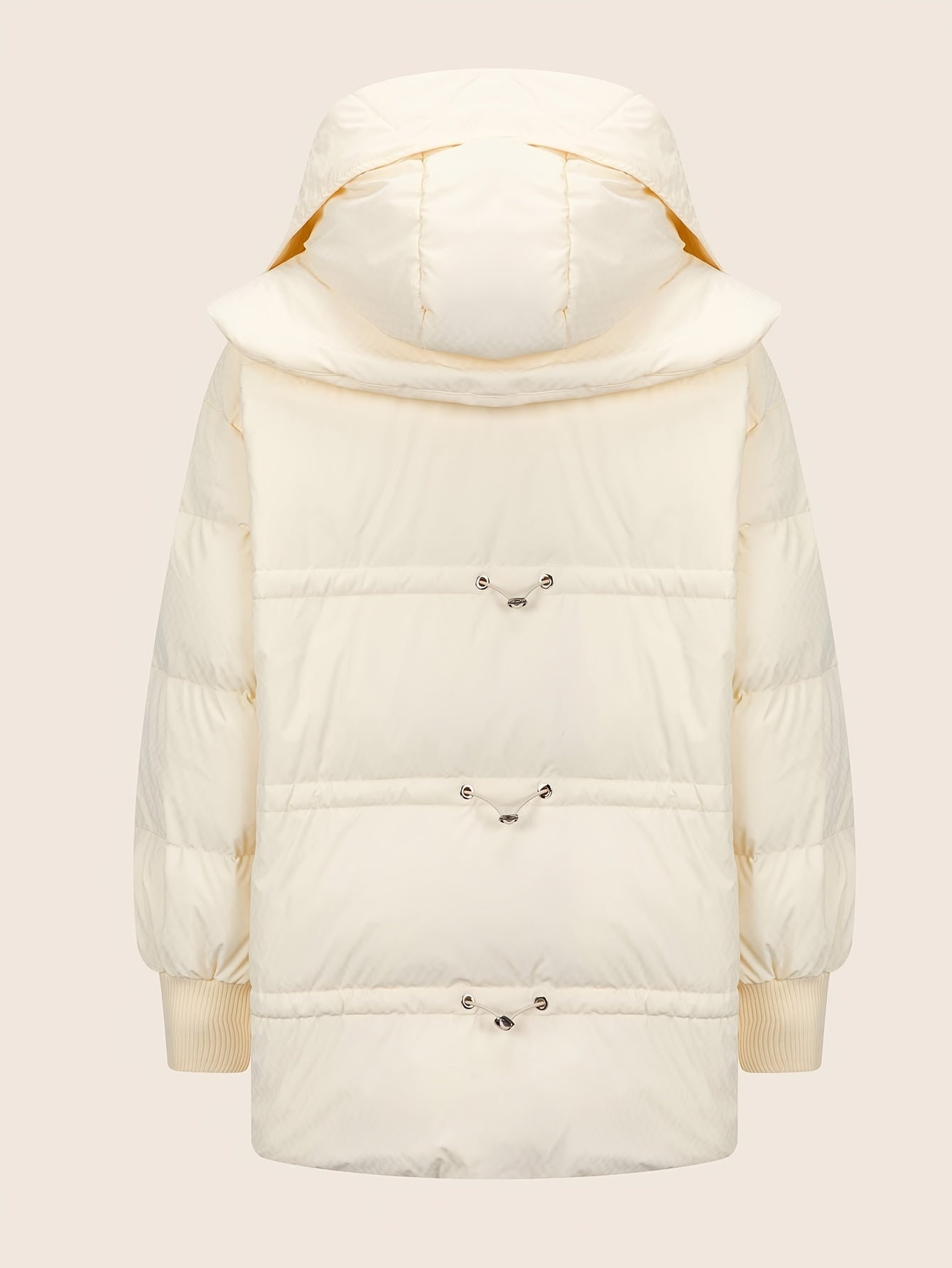 Women's Warm Puffer Jacket with Hood