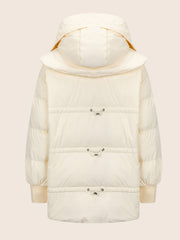 Women's Warm Puffer Jacket with Hood