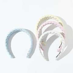 4pcs Wide Headband for Girls Kids Sweet Plain Head Decoration