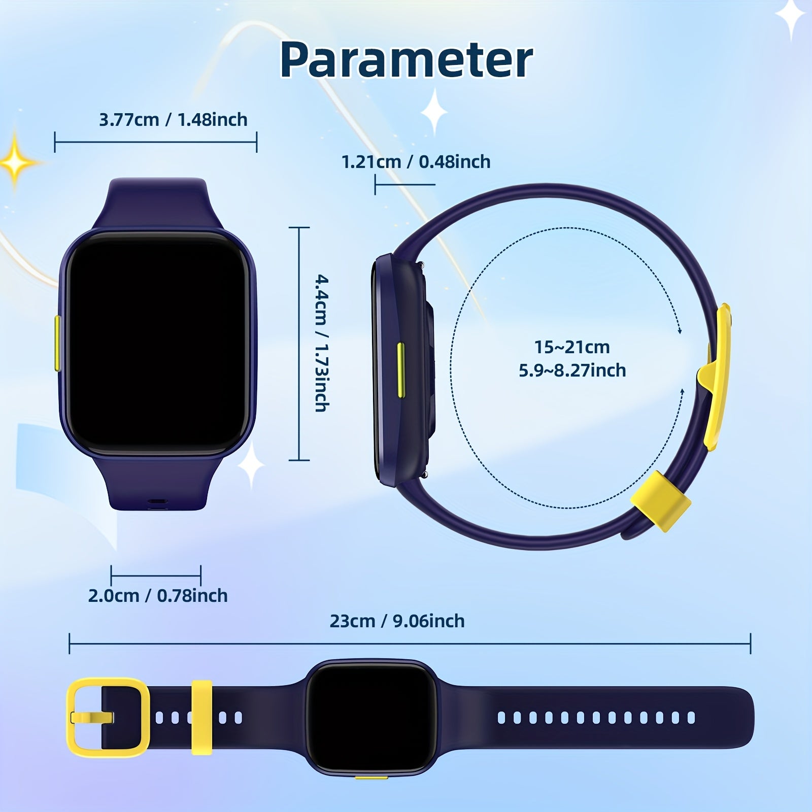 Kids' Smartwatch Fitness Activity Tracker 12 Sports Modes